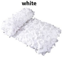 방가로용품 1.5m x 1m 4m 5m 군사 위 그물 흰색 파란색 베이지 사막 사냥 숨기, 2x4m, 07 white