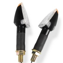 가와사키 닌자 Z125 Z300 Z400 Z650 Z750 Z800 Z900 Z1000 Z900RS Z1000SX 모터 회전 신호 표시 등 깜박임, 10 A White black, 10 A White black