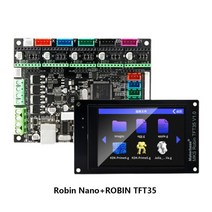 Makerbase MKS Robin Nano V1.2 32 비트 제어 보드 ROBIN TFT35 TFT43 터치 스크린 3D 프린터 부품 Marlin 2.0 3.5, 01 MKS Robin Nano TFT35