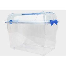 가벼운 클린케이스 사육통 투명 국산 달팽이 곤충 투명 채집통 장수풍뎅이집, 소형, 소형