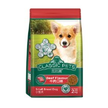 소형견용 댕댕이사료 2kg 소고기 어덜트 반려동물사료 스피츠사료 성견사료