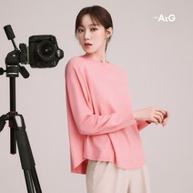 [앱10% ] 더엣지 23SS 크롭 판초니트 3종