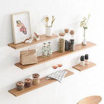 원목 벽선반 벽걸이 셀프인테리어 나무선반, DIY 디귿자 선반 500