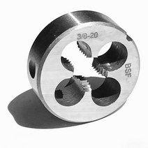 핸드 탭 다이스 나사탭 공구세트 탭핑비트 BSF, 3.1pc BSF die