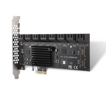 16/20Port PCI-E-SATA 익스텐더 어댑터 변환기 SATA 3.0 확장 카드, No.01