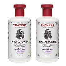 Thayers 위치 하젤 알코올 프리 토너 라벤더, 355ml, 2개