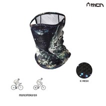 MCN 자외선차단 자전거 마스크 여름용 얼굴 햇빛가리개 메쉬, 퀘이사