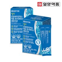 일양약품 멀티 프로바이오틱스 락토바실러스 L 람노서스 GG 유산균 2박스, 60g, 2개