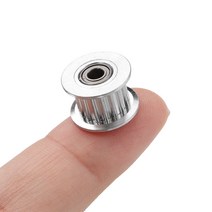 랫풀다운도르레 등운동 파워렉 가정용 16T/20T 치아 GT2 벨트 아이들러 풀리 6mm 3D 프린터 액세서리 용 베, 02 Without tooth_02 20T