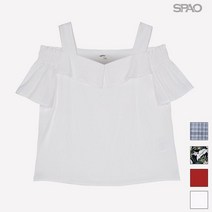 스파오 부담스럽지 않은 오프숄더 블라우스 SPBB937G21