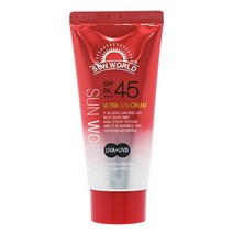 FCK 썬월드 울트라 선크림 SPF45 PA+++, 3개, 100ml