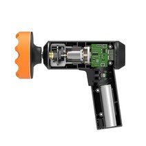 자동차 광택기 차량광택기 80W 무선 자동차 폴리셔 20000rpm USB 충전식 가변 속도 샌더 왁싱 기계 폴리, 01 Black