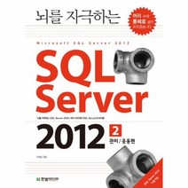 뇌를 자극하는 SQL SERVER 2012 2 관리 응용편, 상품명