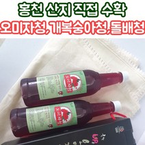 강원도 홍천 개복숭아 오미자 돌배 엑기스 액기스 효소, 오미자엑기스_750ml