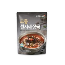 교동 국물요리 500g x 8 - 선지해장국_CK, 상세페이지 참조