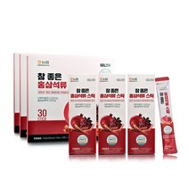 홍삼담은석류스틱 10gx30포 석류착즙액 홍삼농축액, 1박스(30일분)