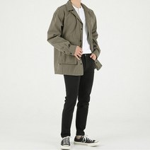 봄코디 면 야상 자켓