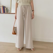 린다샵 델시아 밴딩 와이드 롱 팬츠-PT9996K25