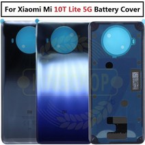 Xiaomi Mi 10t lite 5G 뒷면 커버 후면 하우징 도어 10T 유리 교체 mi10T 배터리, Rose Gold Beach