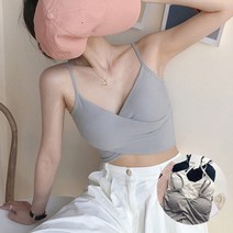 아이엘 UW037 엑스 크로스 크롭 끈나시