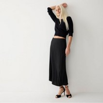 제이크루 Jcrew 플리츠 셔링 주름 풀온 미디 스커트 치마 113174