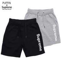 [Supreme Collection] 슈프림 트레이닝 반바지(미니쭈리)_버티컬로고