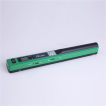 휴대용 소형 스캐너 무선 USB 핸드스캐너 문서 사진 간편 복사, 녹색