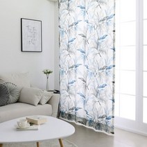 래시컬 패턴 크릴 커튼 140x230cm 1장