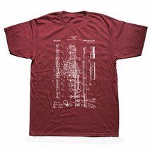 대나무단소 플라스틱 단소 재미있는 플루트 특허 티셔츠 그래픽 코튼 스트리트웨어 반팔 생일 선물 여름, 06 CHESTNUT_01 XS