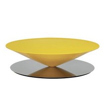 임스테이블 원추형 프랑스 디자이너 카페 테이블, 1_담황색