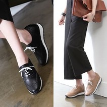 티투알 T2R 6.5cm키높이수제화 소가죽 펀칭윙팁 마로니 W23