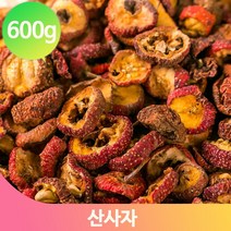 말린 산사열매 산사자 600g 적조자 산사 후사 마신는차 산사죽 중국산, 1개