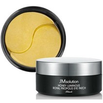 JM 솔루션 꿀광 프로폴리스 아이마스크팩 아이패치, 꿀광 로얄 프로폴리스 토너 라지 블랙 600m
