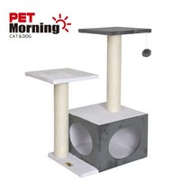 펫모닝 파스텔 캣타워 [PMC-AS3031-2] 그레이, 단품