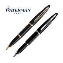워터맨 만년필 / 까렌 락카 블랙, 블랙 ST, F