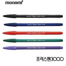 프러스펜 3000 1다스 (12개) 모나미사인펜 싸인펜, 블랙1다스