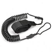 바다 서핑 보드 서핑 리드 스탠드 보드 패들 로프 발목 스프링 다리 발 TPU 안전 끈 매는 밧줄, 한개옵션0