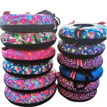 겨울 야외용 스노우 튜브 눈썰매 라운드모양 스키