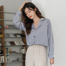 파즈마 브이넥 블라우스 P220005