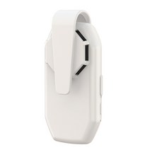 얼굴 마스크를위한 개인 웨어러블 에어 페이스 팬 USB 충전식 미니 휴대용 재사용 가능한 클립 팬을위한 야외 사이클링 여행, 한개옵션0