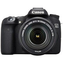 Canon 디지털 SLR 카메라 EOS70D 렌즈 키트 EF-S18-135mm F3.5-5.6 IS STM 포함 EOS70D18135STMLK