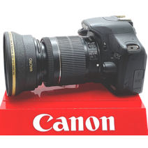 HD WIDE 앵글 렌즈 + MACRO FOR 캐논 EOS Rebel T6 with 18-55mm 75-300MM 렌즈ES