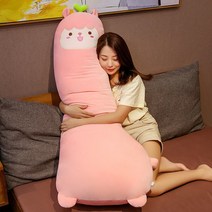 찹쌀떡베개필로우 쿠션 기린 바디플로우 대형모찌인형 성인애착 바디필로우 긴배게 롱