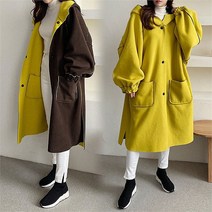 [강물처럼] 위쉬몰 AD 나그랑더블후드코트(B238H101) 빅사이즈 (6471509)