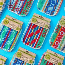 폴란드 친환경 만능 기름기 채소 욕실 찌든 때 청소 만능 세척 잘닦이는 부드러운 스크러바 2p 세트 (랜덤발송), 2개