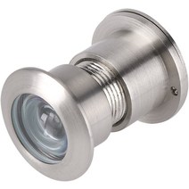 28mm 광시야각 수지 렌즈 아연 합금 35-60mm 두꺼운 도어용 헤비 듀티 프라이버시 커버가 있는 도난 방지, 01 닦았 크롬