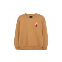 MLB 엠엘비 KIDS 하트 로고 맨투맨 CLE L.Camel 7AMTH0134-45CAL