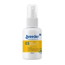 브리더 애견 배변유도제 스프레이 30ml 배변장소 애완용품 배변훈련 배변교육 개 용변, 1개