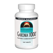 Source Naturals 가르시니아 캄보지아 추출물 1000 mg 180 타블렛, 180개입, 1개