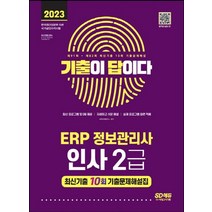 시대고시기획 2023 기출이답이다 ERP 정보관리사 인사 2급, 없음